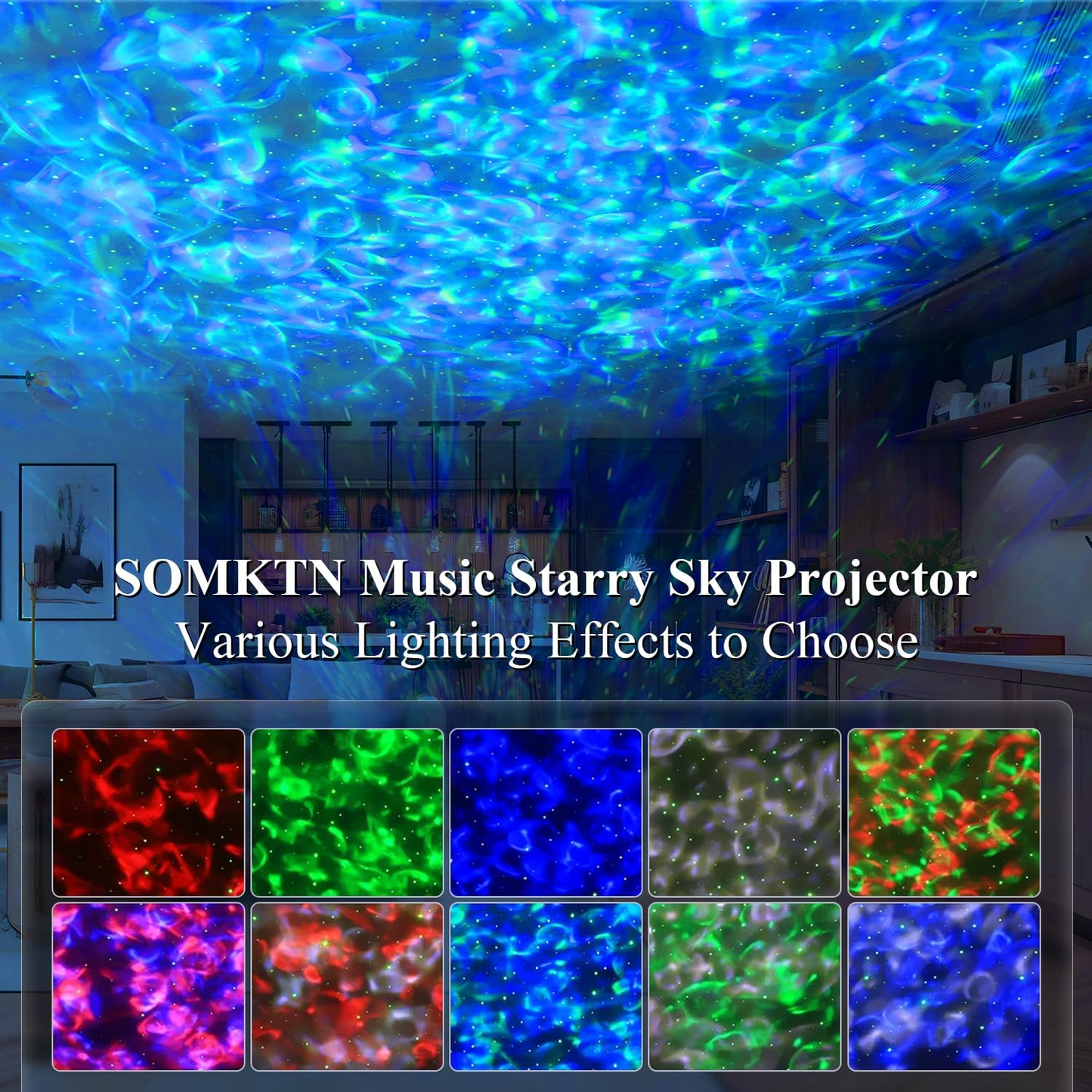 Planetarium Galaxy Projector + Star Projector