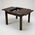 Gaming Poker Table Built for Versatile Use, Solid Oak Wood, 4-6 Players, Removable Tops, 6 Cup Holders